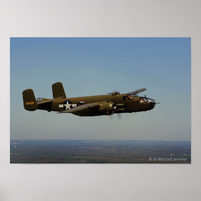 B-25 Mitchell bombardier 2 affiche (Devant)