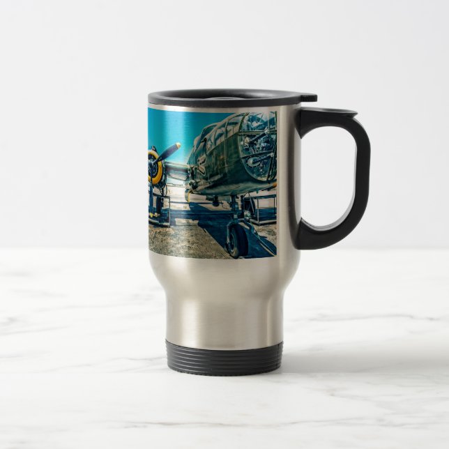 B-25 Mitchell Bomber Travel Mug (Right)