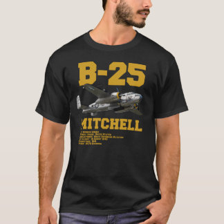 B-25 Mitchell | WW2 Plane T-Shirt