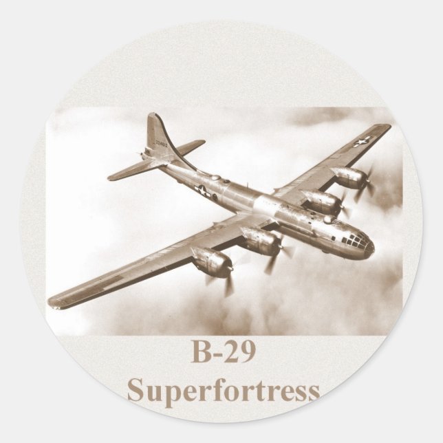 B-29 Superfortress sticker (Front)
