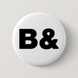 B& 2 INCH ROUND BUTTON