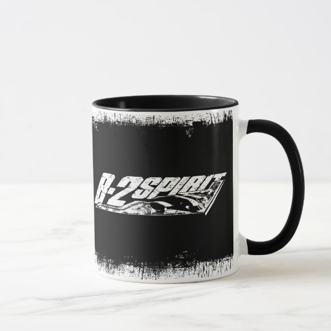 B-2 Spirit 11 oz Ringer Mug (Right)