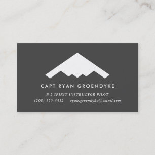 B-2 Spirit Bomber Carte de visite professionnel
