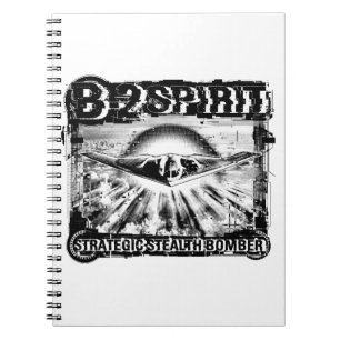 B-2 Spirit Notebook Spiral Photo Notebook
