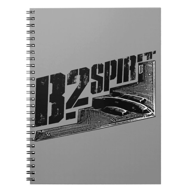 B-2 Spirit Photo Notebook (80 Pages B&W) (Front)