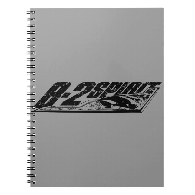 B-2 Spirit Photo Notebook (80 Pages B&W) (Front)