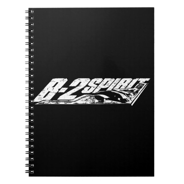 B-2 Spirit Photo Notebook (80 Pages B&W) (Front)