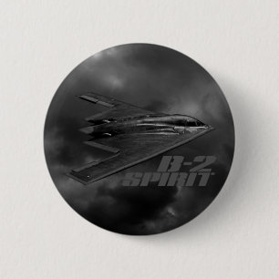 B-2 Spirit Round Button