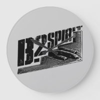 B-2 Spirit Round (Large) Wall Clock