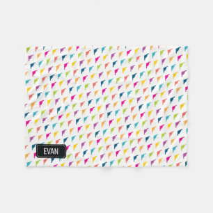 B-2 Spirit Stealth Bomber Custom Name Baby Blanket
