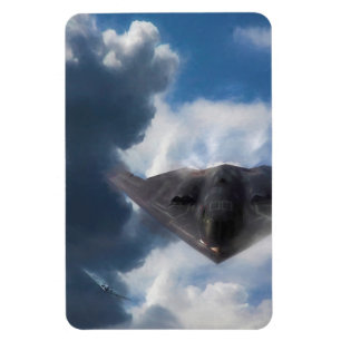 B-2 Spirit Stealth Bomber GHOST MAKER Magnet
