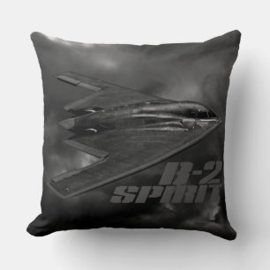 B-2 Spirit Throw Pillows