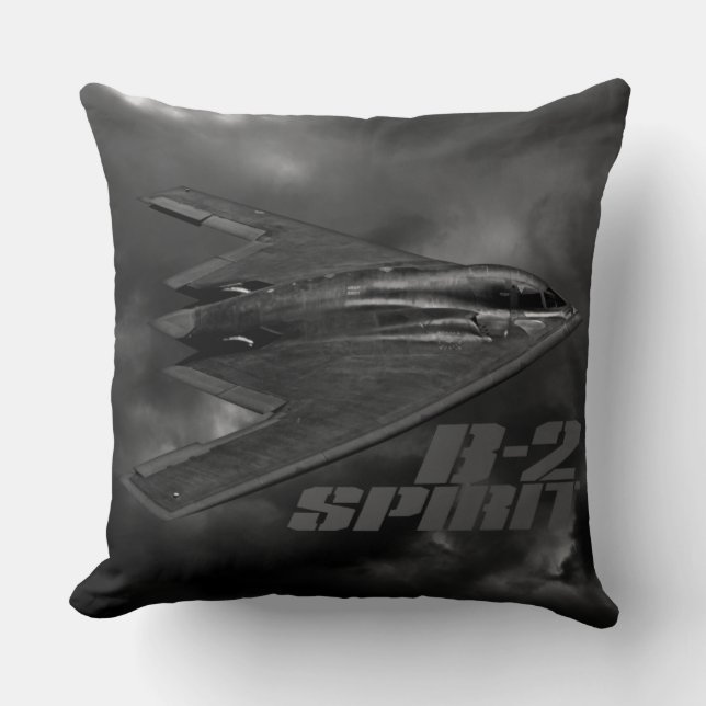 B-2 Spirit Throw Pillows (Front)