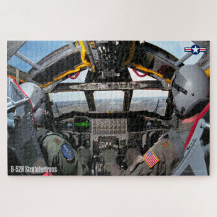 B-52H STRATOFORTRESS COCKPIT (20x30 INCH) Jigsaw Puzzle