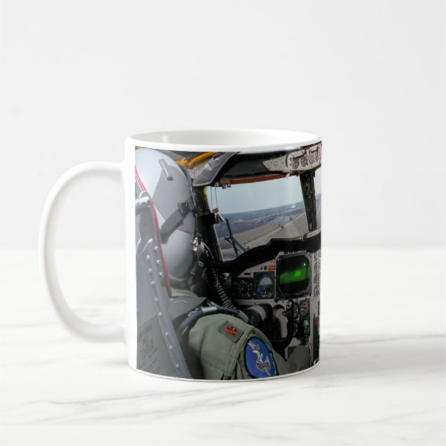 B-52H STRATOFORTRESS COCKPIT COFFEE MUG (Left)