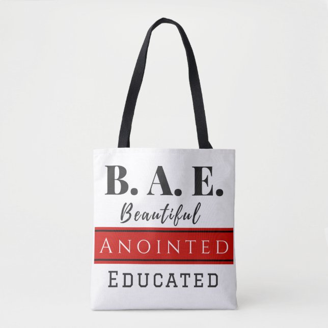 B.A.E. Sac fourre-tout avec les courroies noires (Devant)