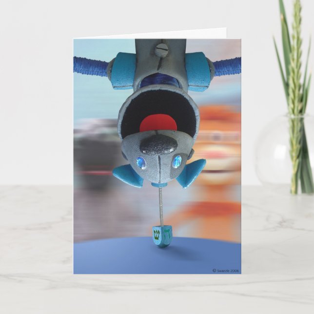 B.A.R.K. carte de dreidel (Devant)