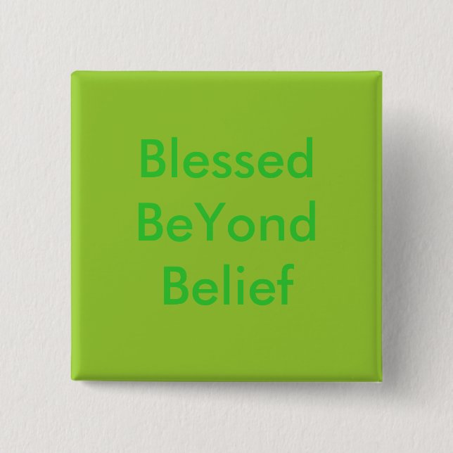 B.B.B. 2 INCH SQUARE BUTTON (Front)