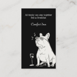 B&B Comfort Inn with Pets Business Card