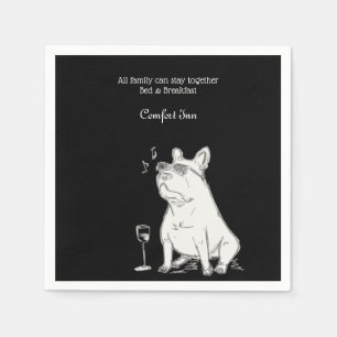 B&B Comfort Inn with Pets Napkin