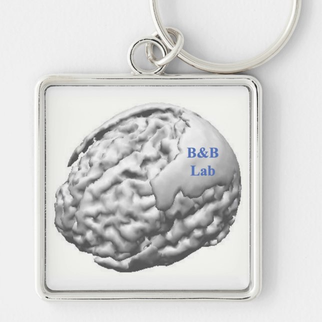 B&B Lab Keychain (Front)