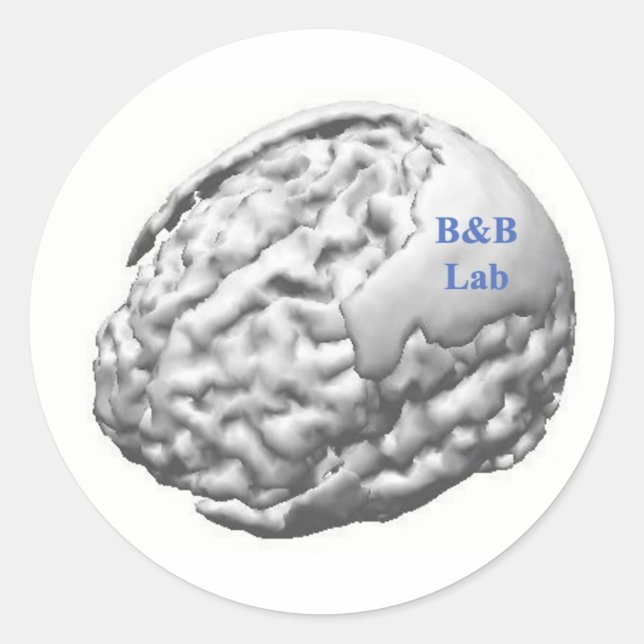 B&B Lab Sticker (Front)