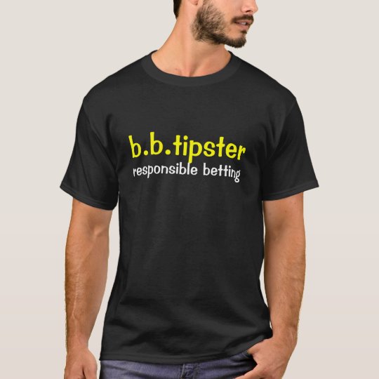 b.b.tipster, responsible betting T-Shirt