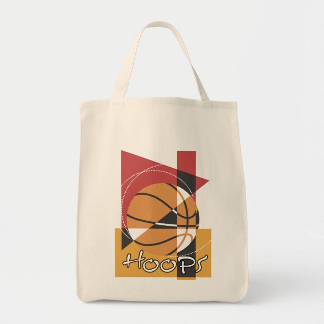 B-Ball Hoops T-shirts and Gifts Tote Bag (Front)