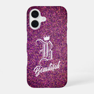 B Beautiful Pink iPhone Case