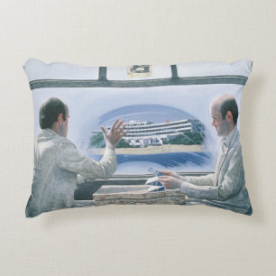 B Block 1978 Decorative Pillow