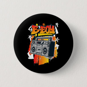 B-boy Hip-hop Break Dancing 2 Inch Round Button