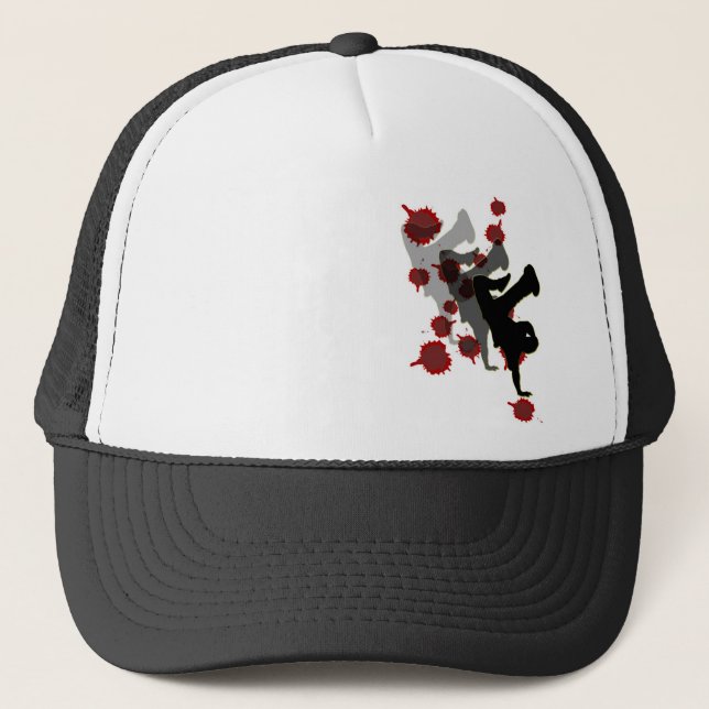 B-Boy: Shadow Trucker Hat (Front)