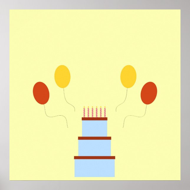 b cake copy poster (Front)