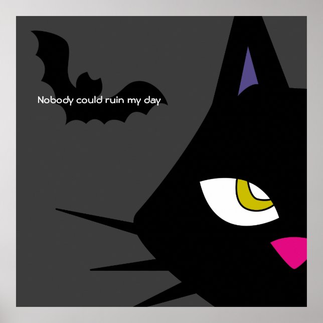 B-CAT & Bat Poster (Front)