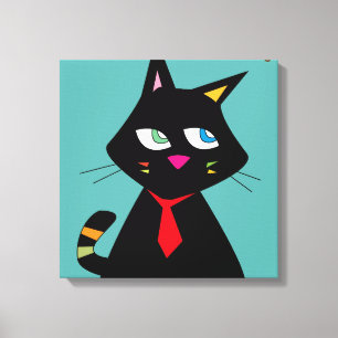 B-CAT CANVAS PRINT