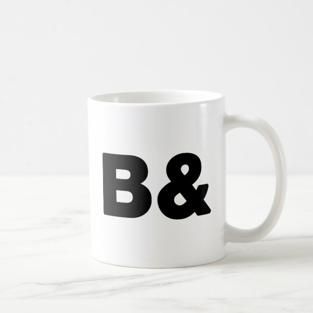 B& COFFEE MUG (Right)