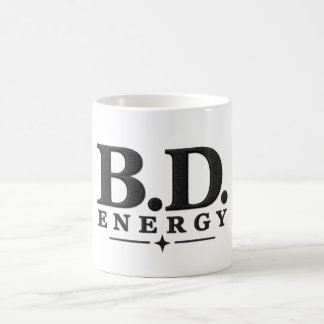 B.D. Energy Mug Funny Viral Men's Cool Coffee Cup