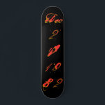 "B-Day" Dec 20 1982 Skateboard<br><div class="desc">The "B-Day" Dec 20 1982 skateboard is a cool and unique board that you can easily personalize with your own birthdate! It is a fabulous gift for birthdays,  holidays and other special occasions</div>