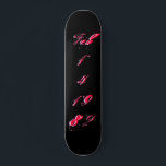 "B-Day" Feb. 14 1982 - Skateboard - Customizable<br><div class="desc">"B-Day" Skateboard is a cool and unique board that you can personalize with your own birthday date! Zazzle skateboards come in 8 different styles on locally sourced North American Maple, and are designed with professional quality standards that will stand up to the toughest skating! Get free grip tape with your...</div>