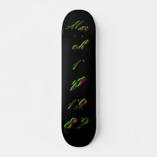 "B-Day" March 10 1982 - Skateboard - Customizable