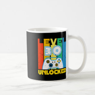 B-day Video Player Level 30 Unlocked Retro Gamer Coffee Mug