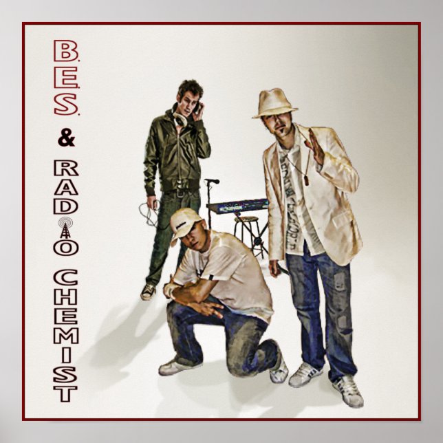 B.E.S. & Radio Chimiste Poster 2 (Devant)