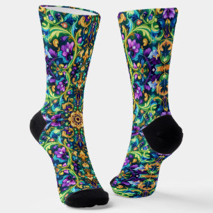 B&E Socks Bold and Elaborate Design 001936