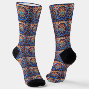 B&E Socks Bold and Elaborate Design 001998