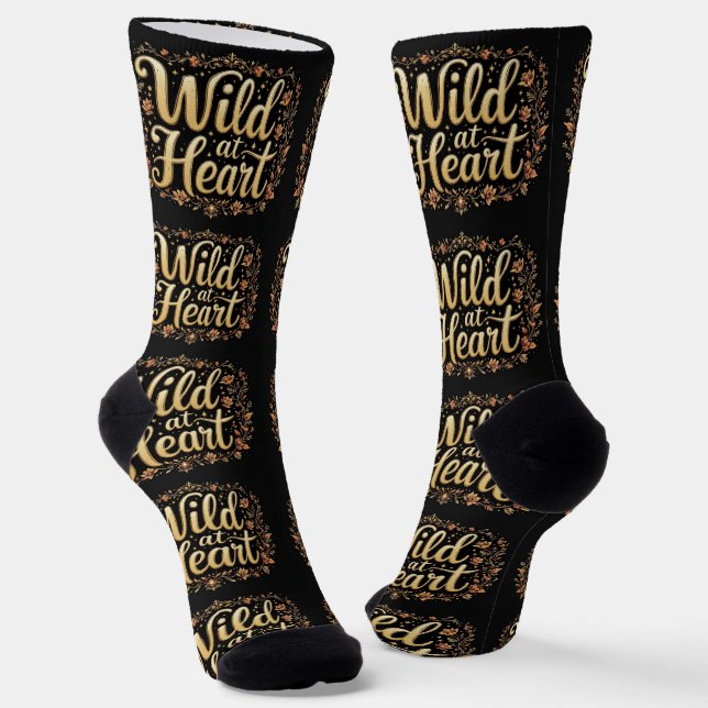 B&E Socks Bold and Elaborate Design 002204 (Angled)
