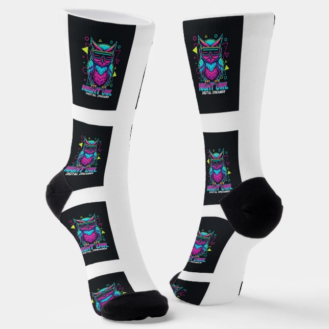 B&E Socks Bold and Elaborate Design 002257 (Angled)
