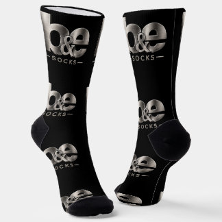 B&E Socks Bold and Elaborate Design 002273