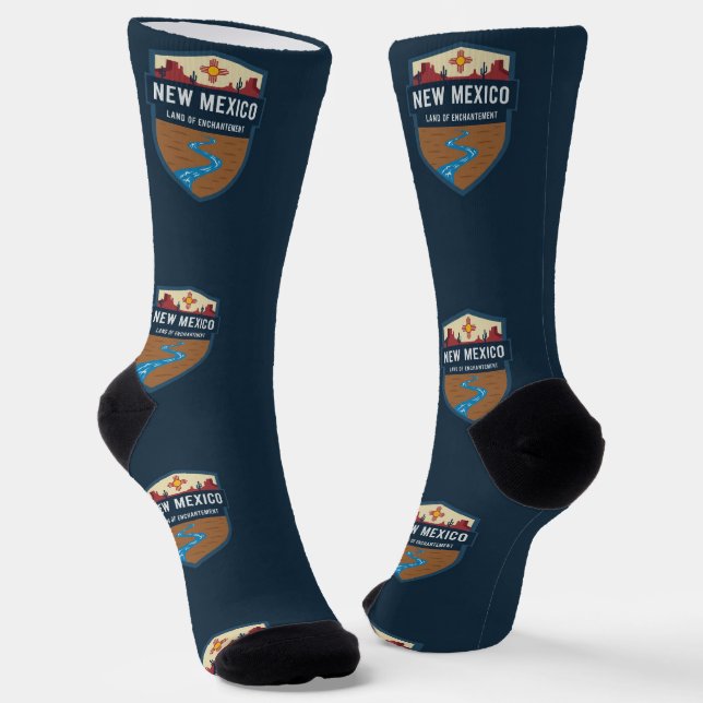 B&E Socks Bold and Elaborate Design 002315 (Angled)