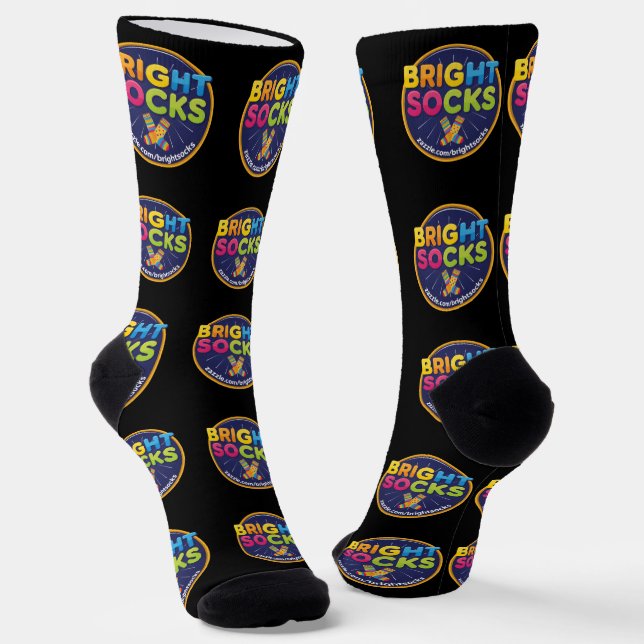 B&E Socks Bold & Elaborate Bright Socks 0049551 (Angled)