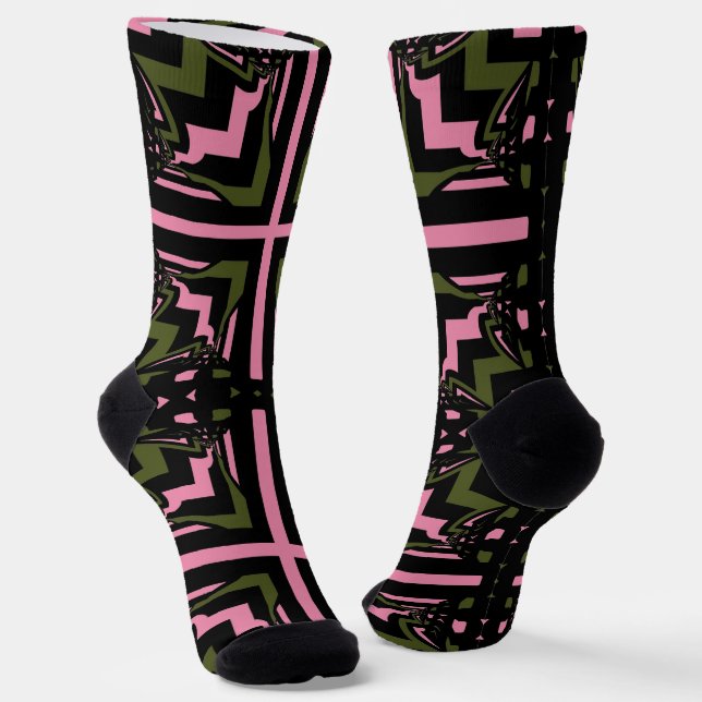 B&E Socks Bold & Elaborate Design 0048175 (Angled)